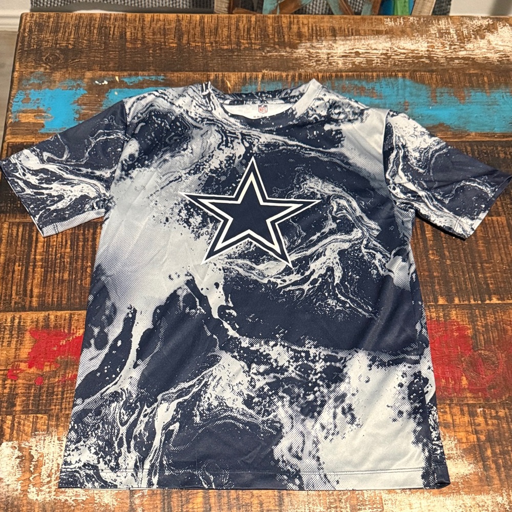 NFL Kids Navy and White Star Tee